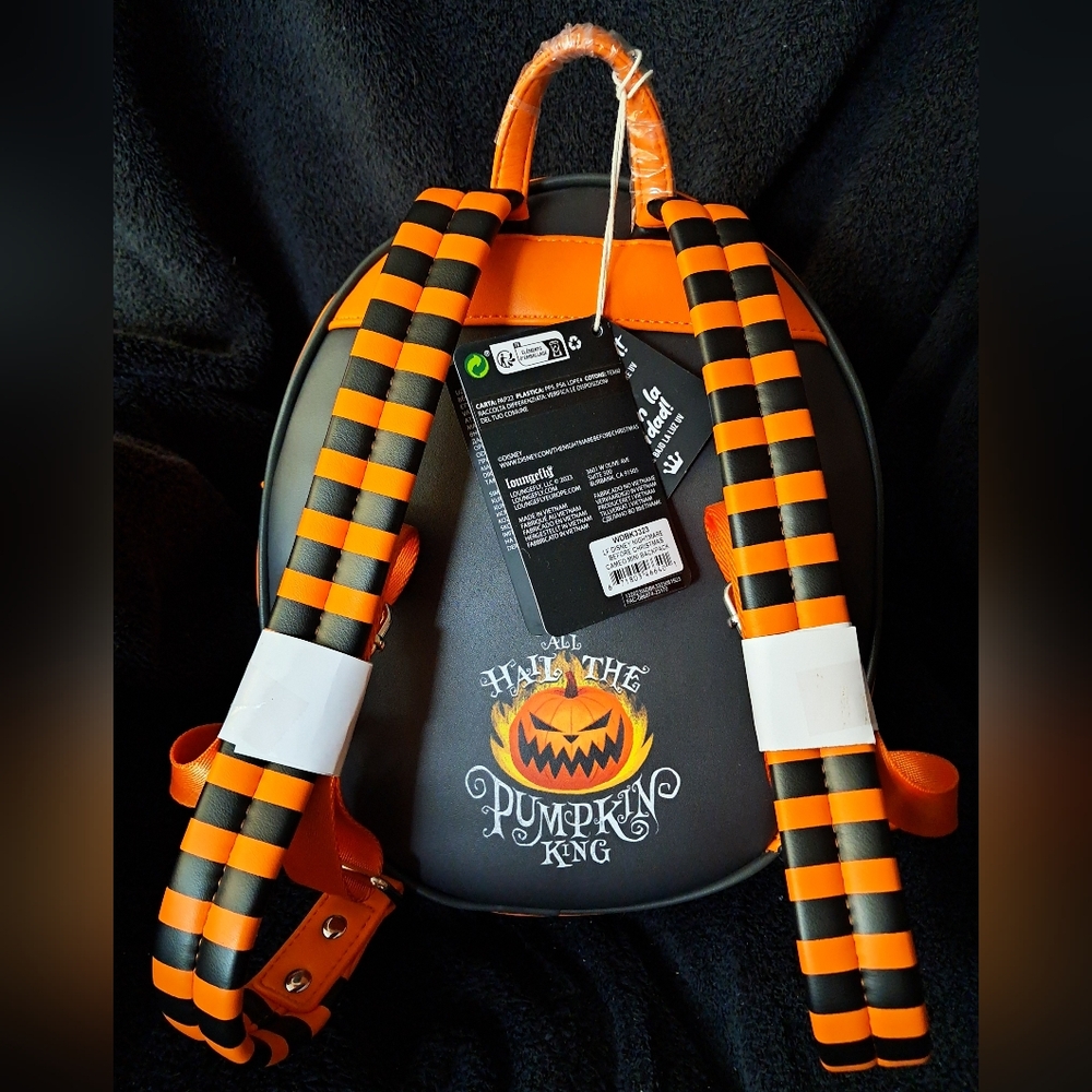 Nightmare Before Christmas Cameo Loungefly Mini Backpack - Picture 3 of 5
